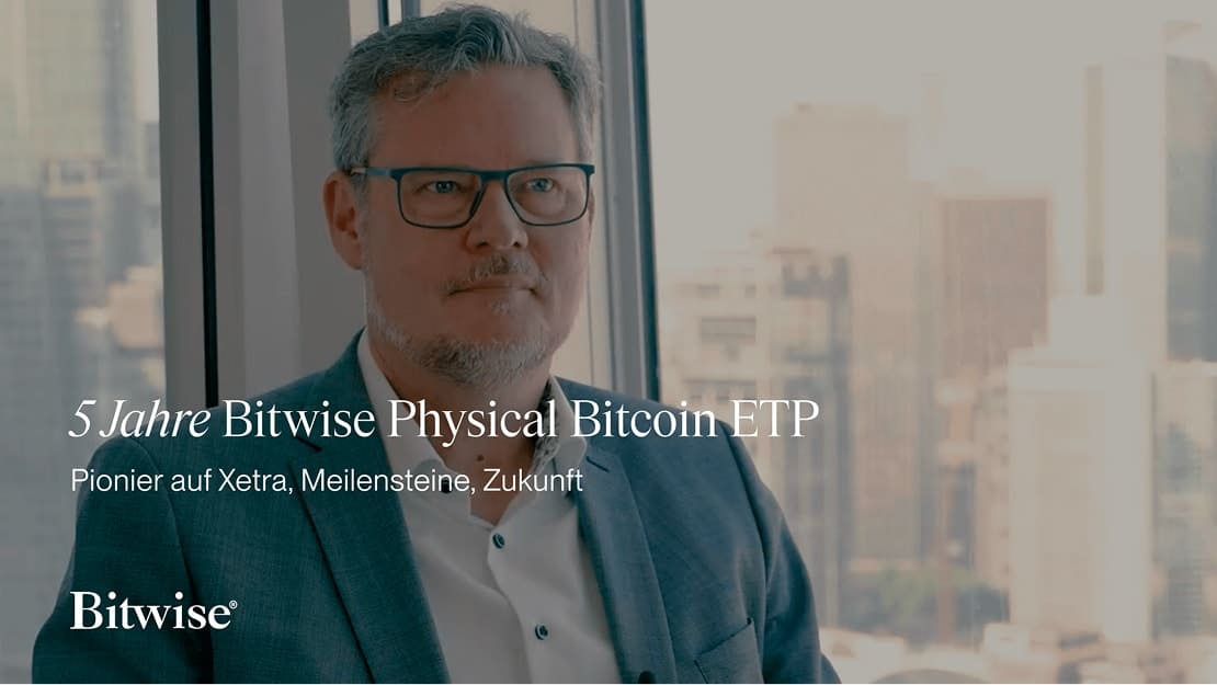 5 Jahre Bitwise Physical Bitcoin ETP: Pionier auf Xetra, Meilensteine, Zukunft