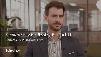 5 anni del Bitwise Physical Bitcoin ETP: Pioniere su Xetra, traguardi, futuro