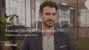 5 anni del Bitwise Physical Bitcoin ETP: Pioniere su Xetra, traguardi, futuro