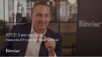 BTCE: 5 ans sur Xetra - Étapes clés, ETP crypto et la mission de Bitwise