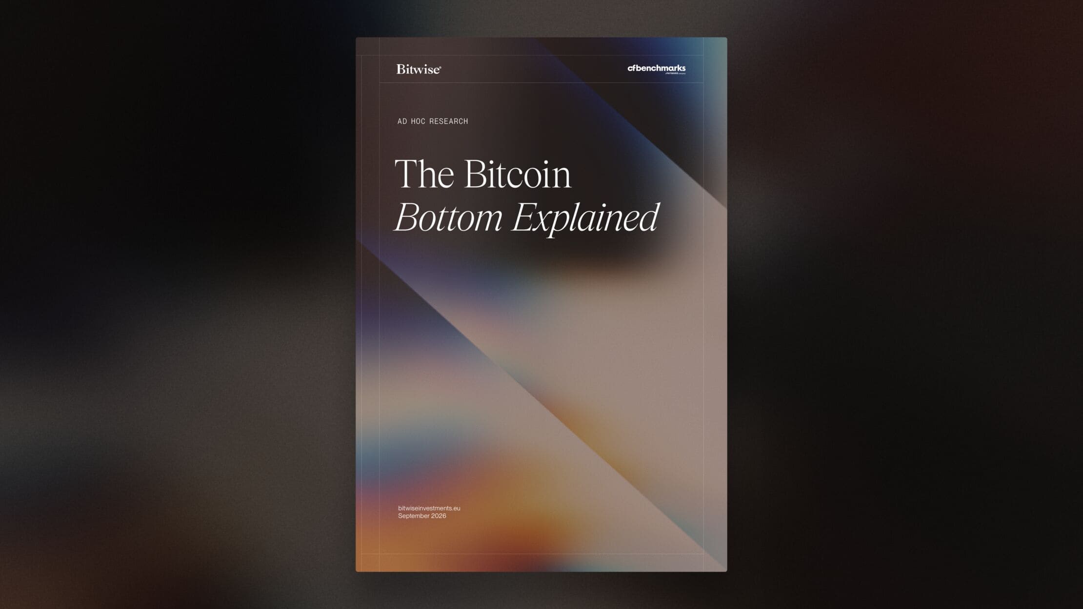 The Bitcoin Bottom Explained