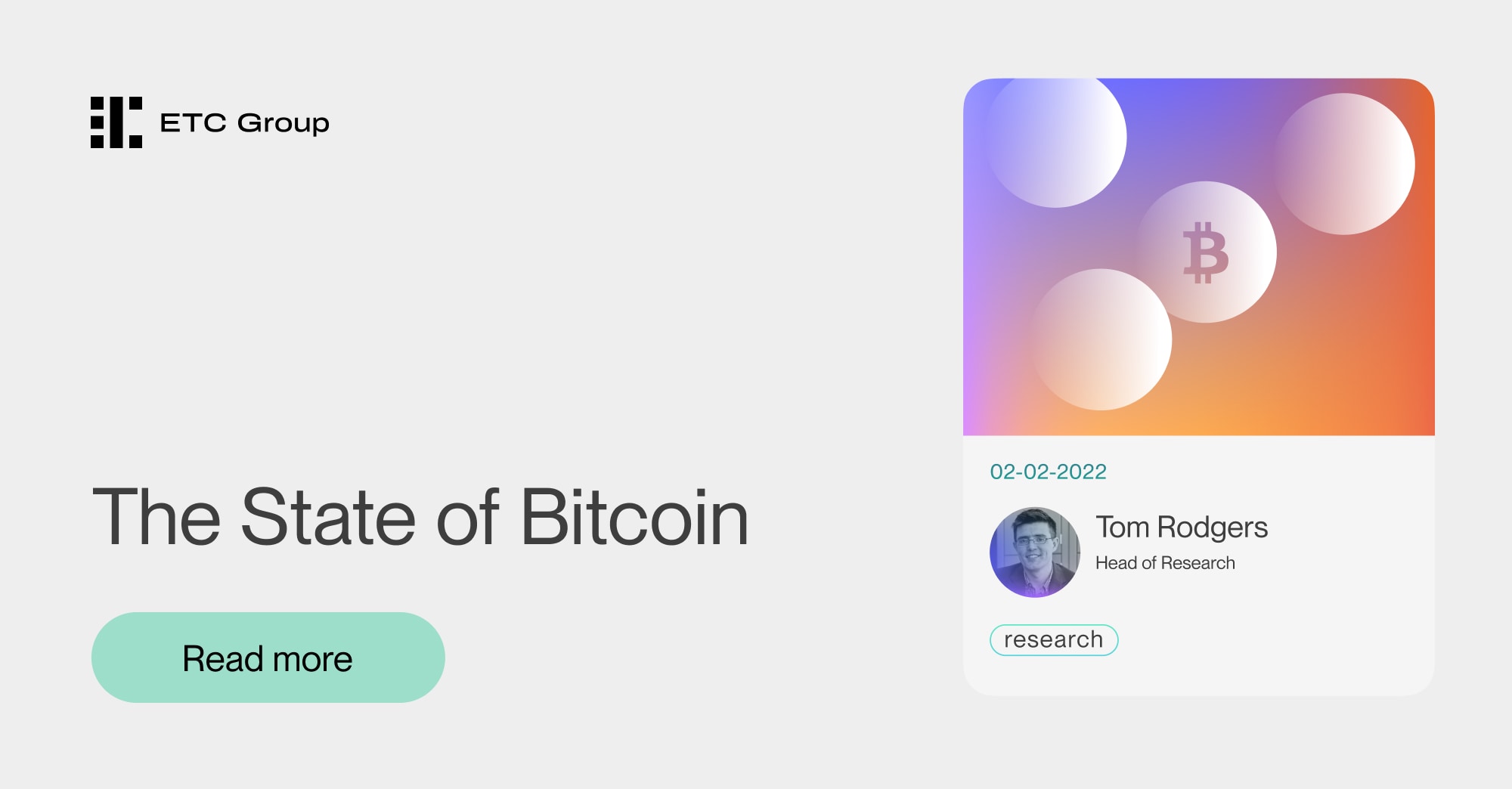 The State of Bitcoin | Bitwise