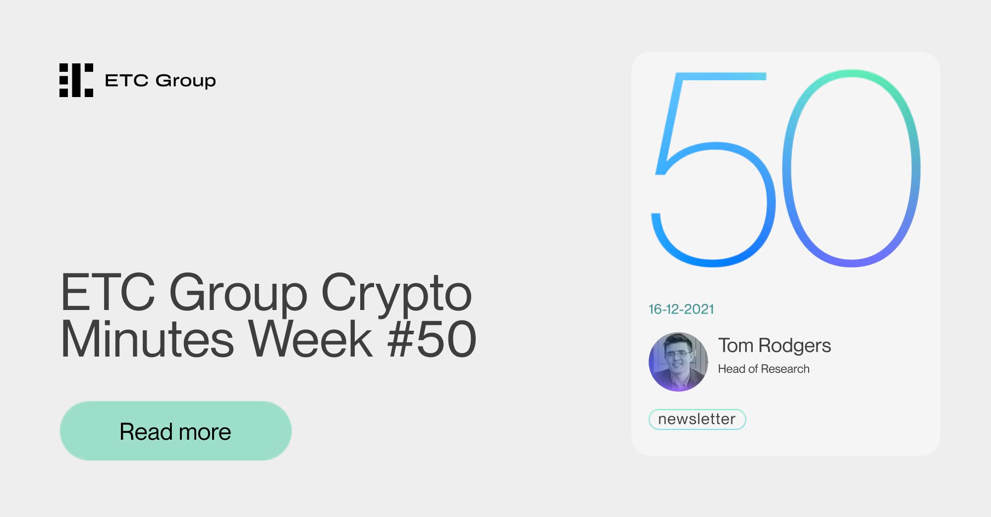 Bitwise Crypto Minutes Week #50 2021