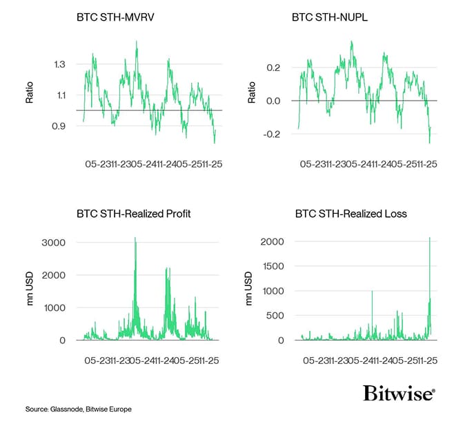 Bitcoin STH Dashboard