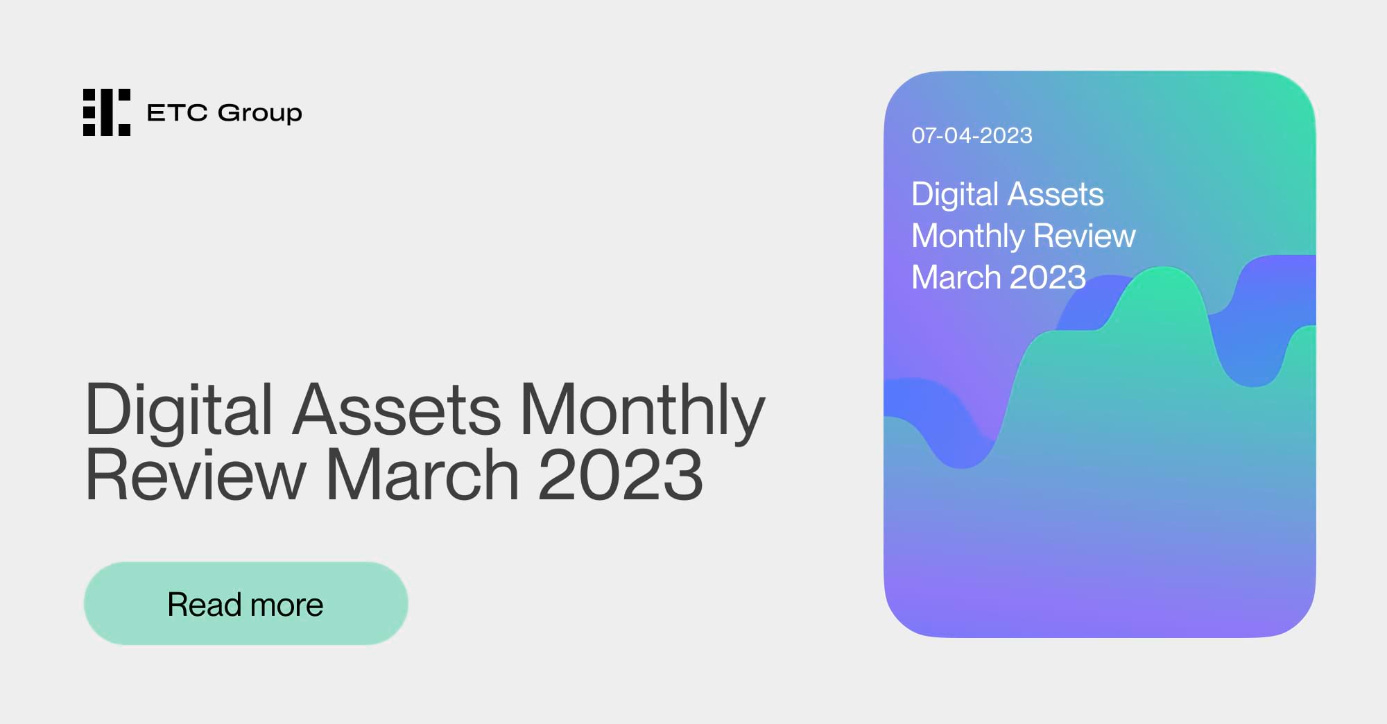 Digital Assets and Metaverse Monthly Review: March 2023 | Bitwise