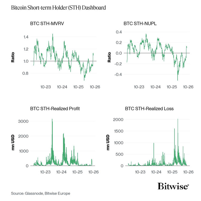 Bitcoin STH Dashboard