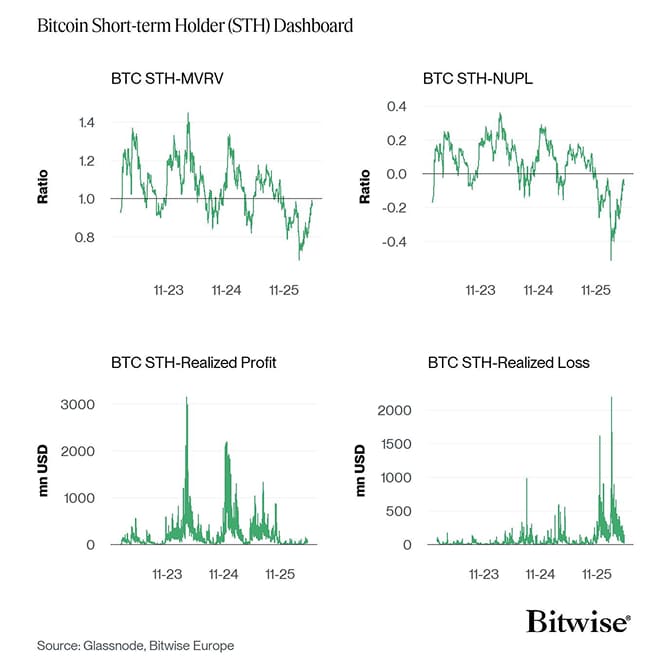 Bitcoin STH Dashboard