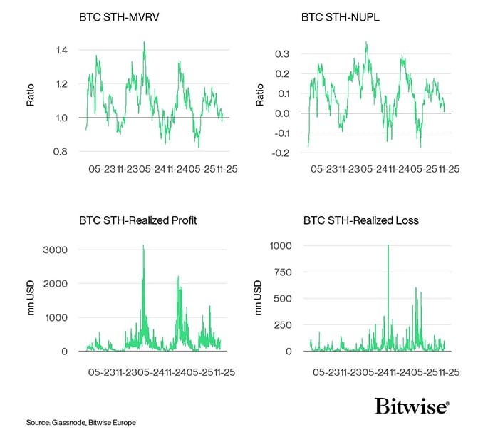 Bitcoin STH Dashboard