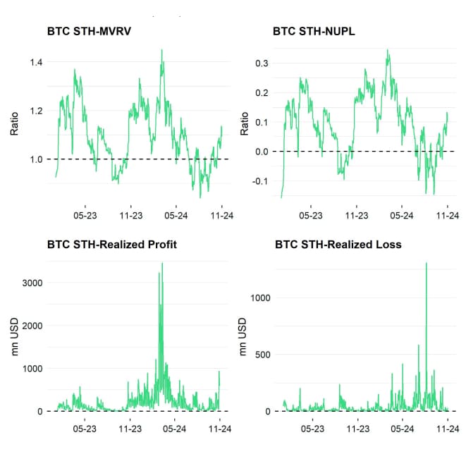 Bitcoin STH Dashboard Bitcoin STH Dashboard