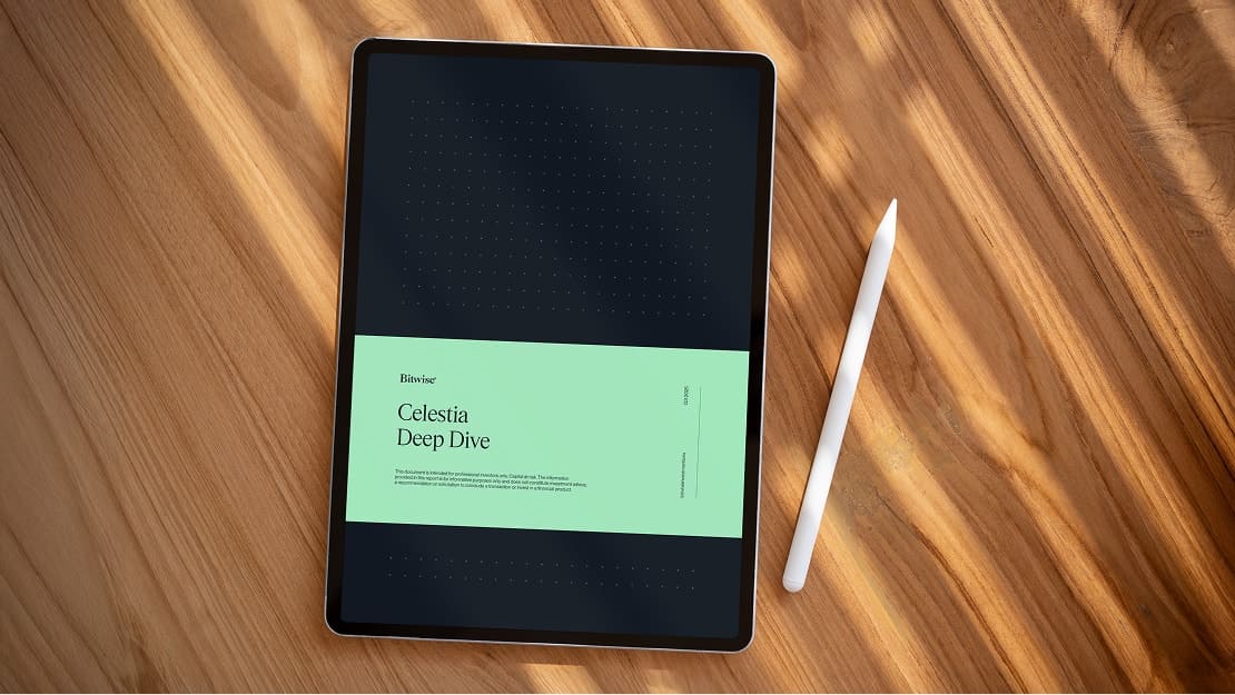 The Investment Case<br> for Celestia illustration