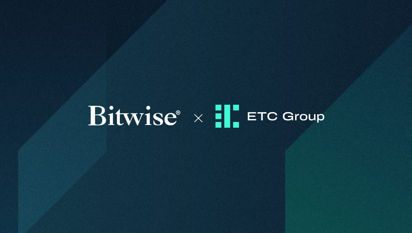 Bitwise übernimmt ETC Group und expandiert nach Europa | Pressemeldung | Bitwise