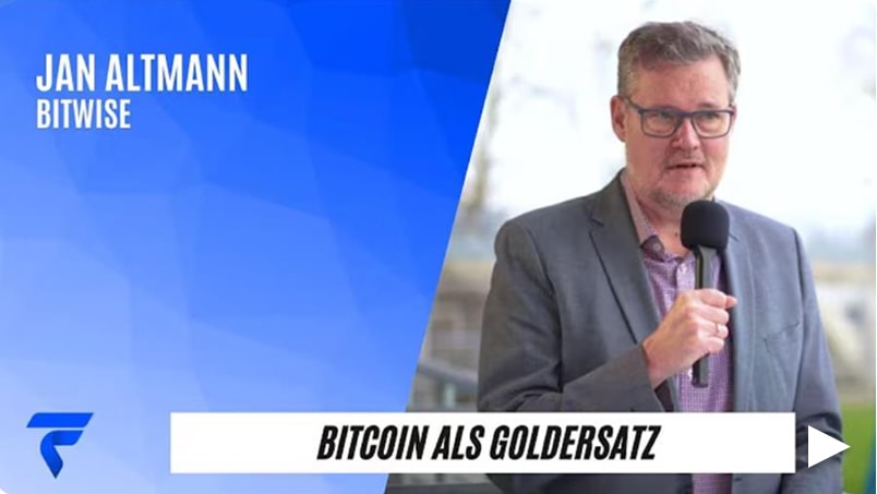 Jan Altmann über die wertsichernde Eigenschaft von Bitcoin: „Es läuft Gold den Rang ab