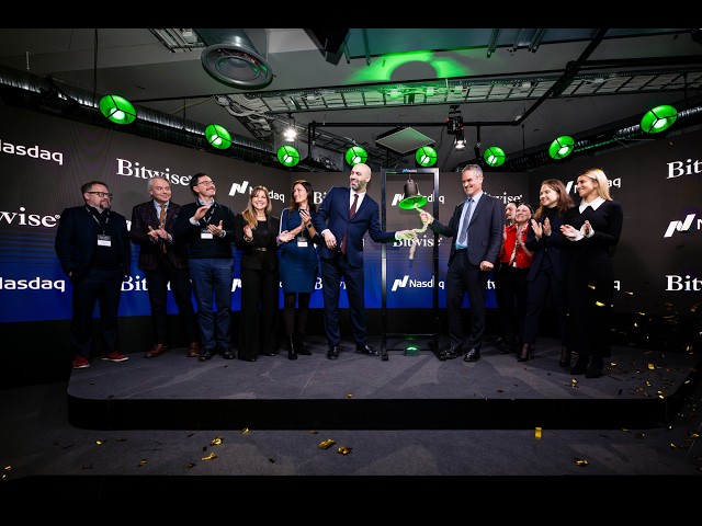Nasdaq Stockholm välkomnar Bitwise