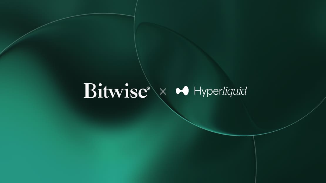 Bitwise lanserar Hyperliquid Staking ETP illustration