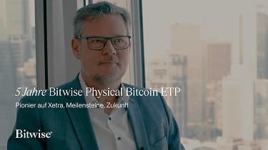 5 Jahre Bitwise Physical Bitcoin ETP: Pionier auf Xetra, Meilensteine, Zukunft illustration