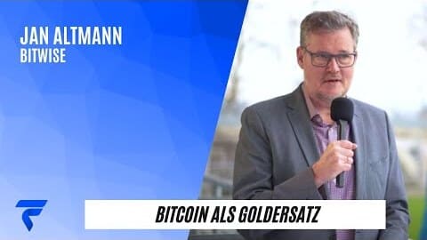 Jan Altmann über die wertsichernde Eigenschaft von Bitcoin: „Es läuft Gold den Rang ab“ illustration