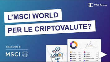 ETF sulle Criptovalute? Il MSCI Index Crypto Basket ETP di Bitwise illustration